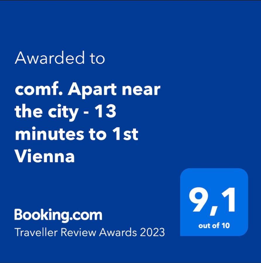 Comf. Apart Near The City - 13 Minutes To 1St Vienna Viena Exterior foto